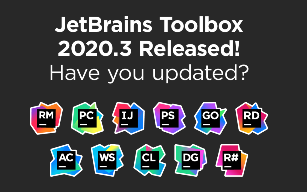 发布JetBrains工具箱2020.3