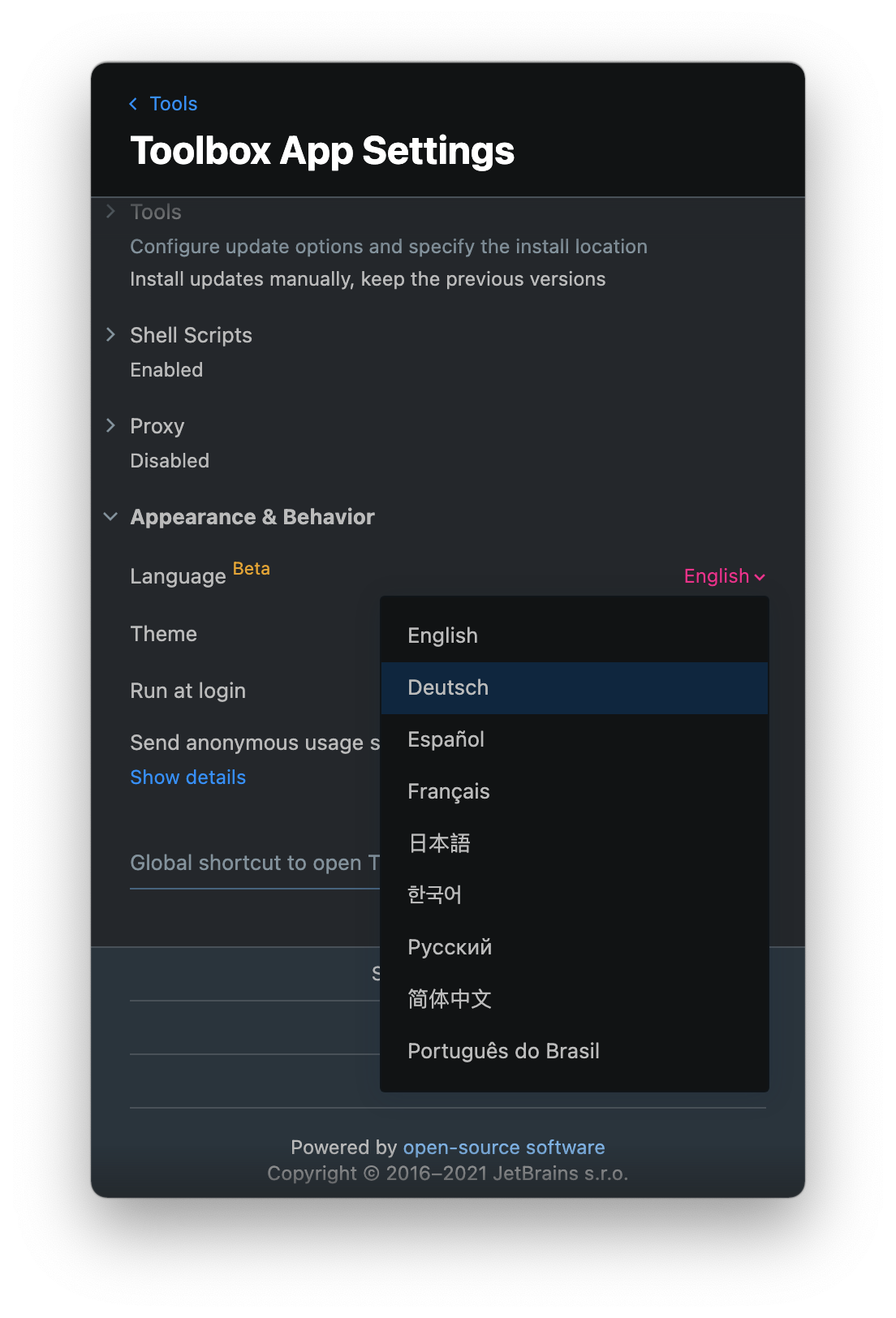Toolbox App 1.20,이제9개언어로제공합니다|Jetbrains新闻 - BOB体育官方APP下载