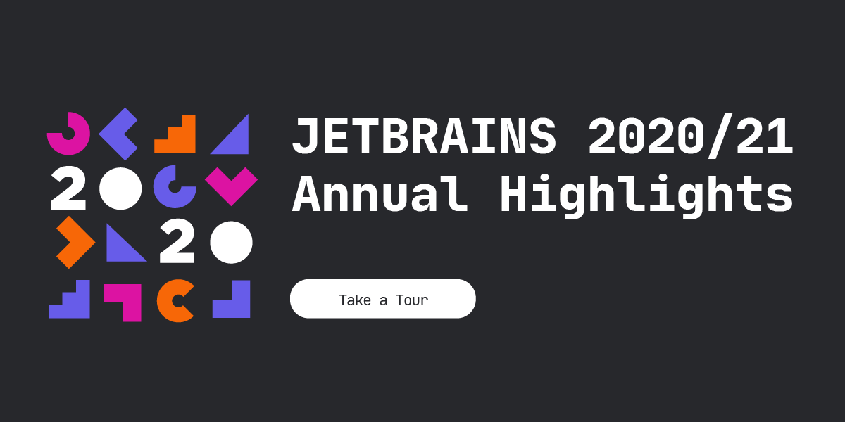 Jetbrains 2020/21年度亮点