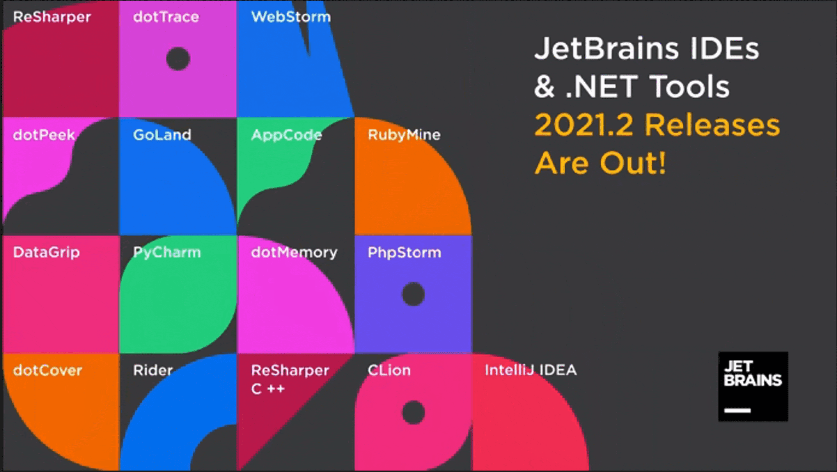 JetBrains ide和。net Tools 2021.2发布!
